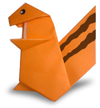 Origami Squirrel