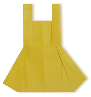 折り紙 スカート2