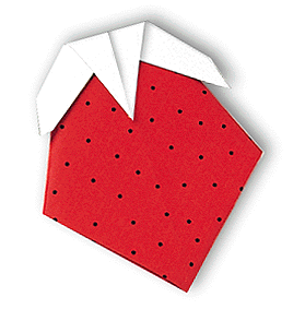 折り紙 いちご