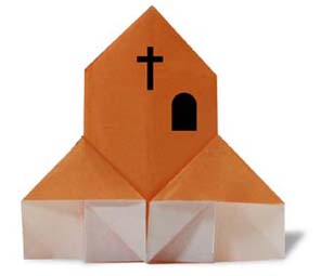 折り紙 教会