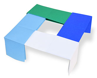 折り紙 テーブル4