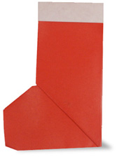 折り紙 サンタブーツ